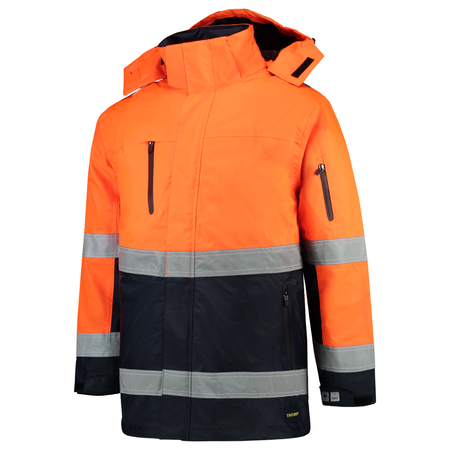 Tricorp Safety Jassen 403004-TPE3001 HiVis fluo oranje-marineblauw(fluororangenavy)