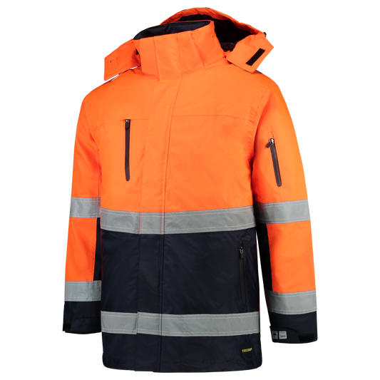 Tricorp Safety Jassen 403004-TPE3001 HiVis fluo oranje-marineblauw(fluororangenavy)