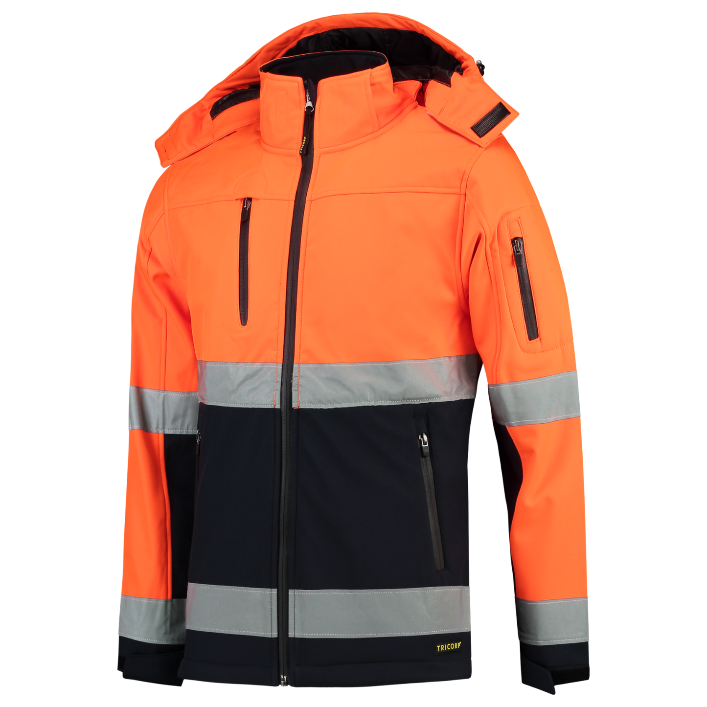 Tricorp Safety Jassen 403007-TSE3001 HiVis fluo oranje-marineblauw(fluororangenavy)