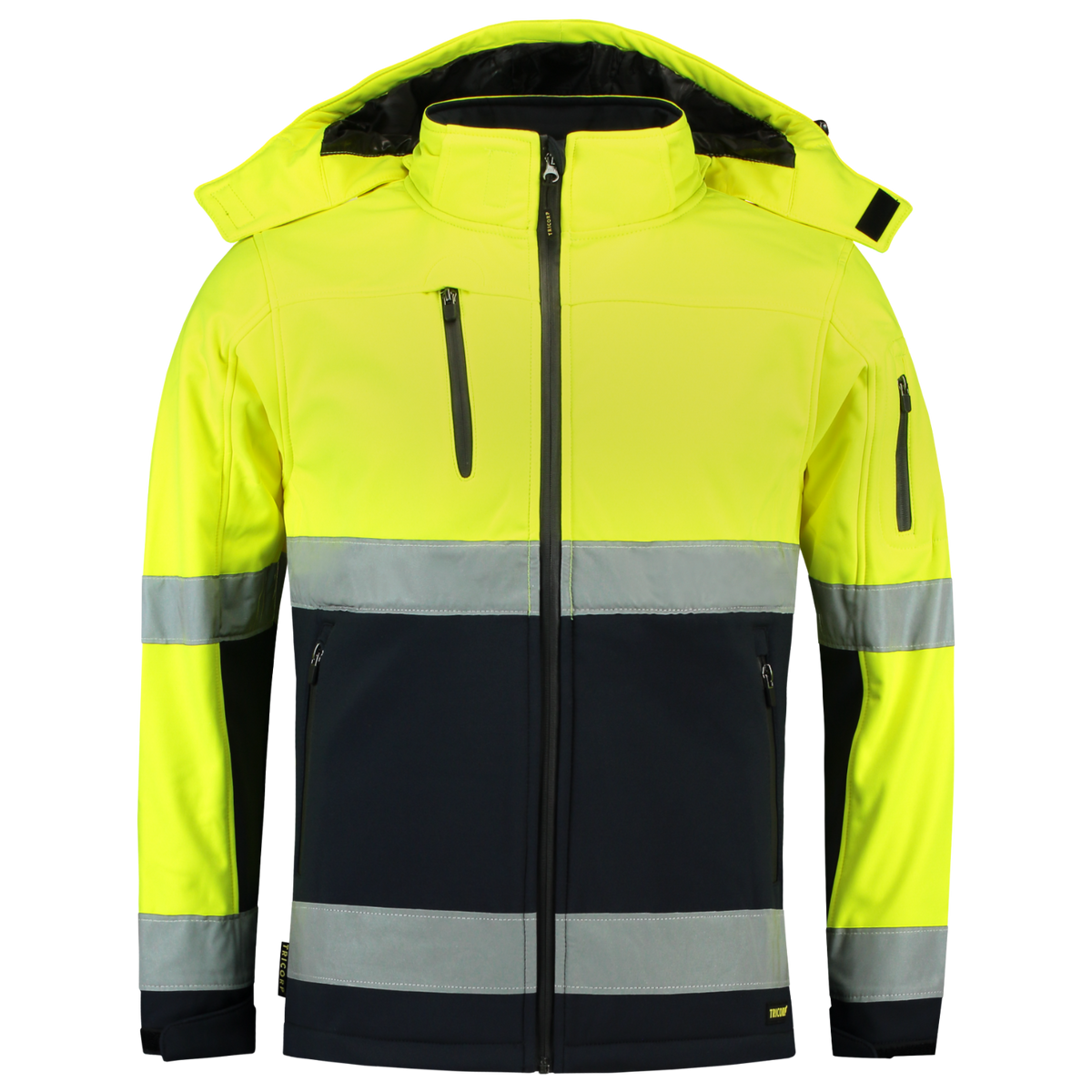 Tricorp Safety Safety Jassen 403007-TSE3001 HiVis fluo geel-marineblauw(fluoryellownavy)