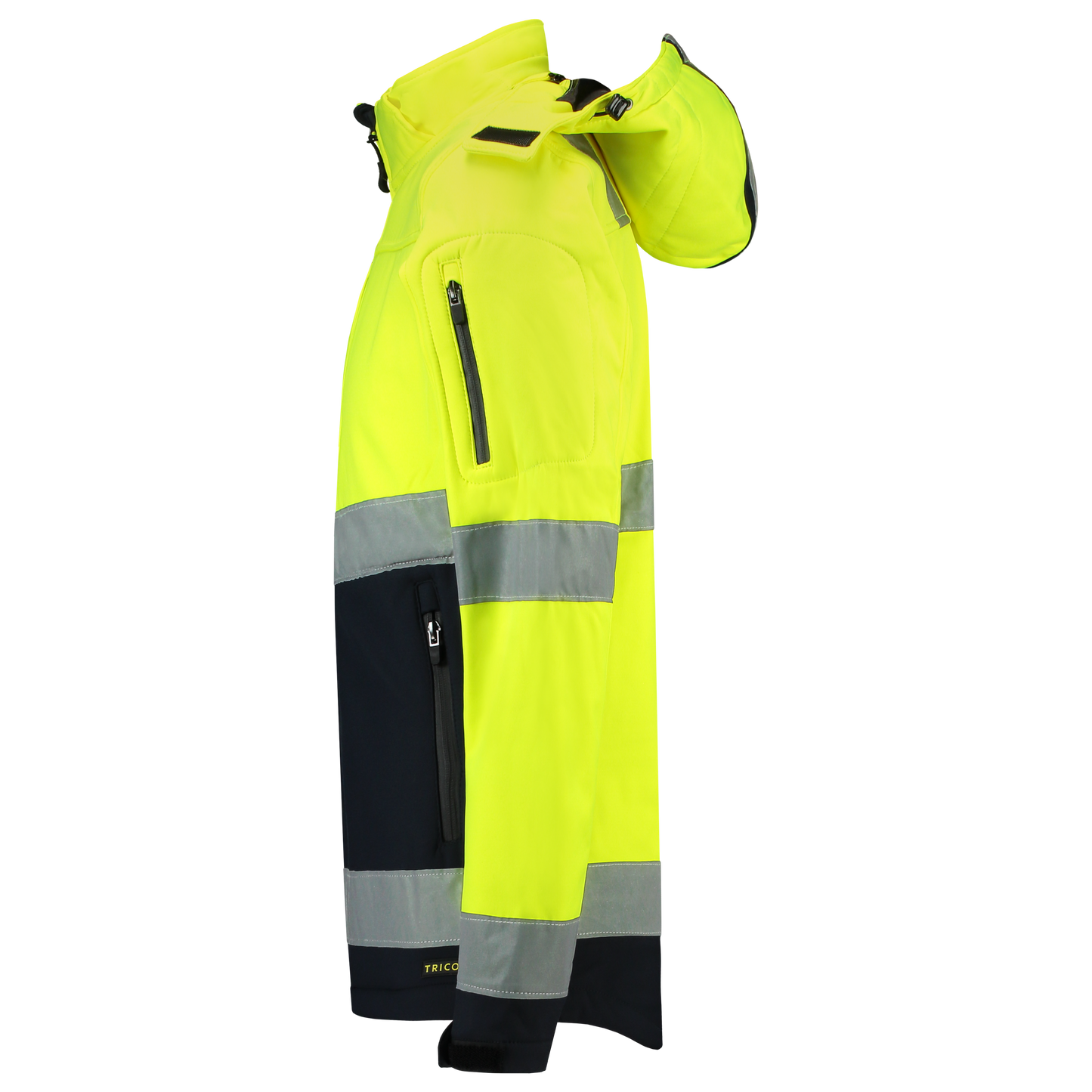 Tricorp Safety Jassen 403007-TSE3001 HiVis fluo geel-marineblauw(fluoryellownavy)