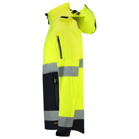 Tricorp Safety Jassen 403007-TSE3001 HiVis fluo geel-marineblauw(fluoryellownavy)
