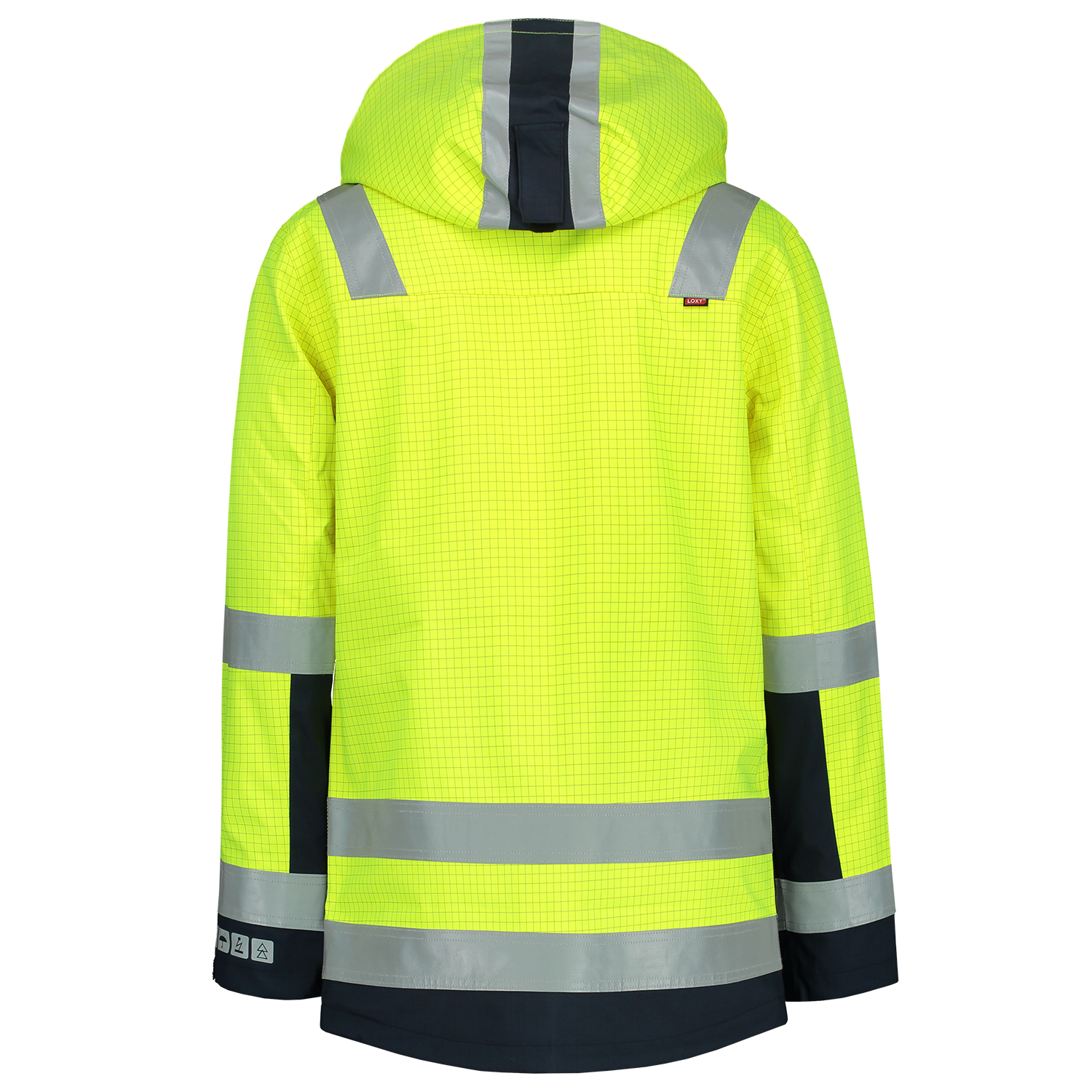 Tricorp Safety Jassen 403009 Multinorm fluo geel-inktblauw(fluoryellowink)
