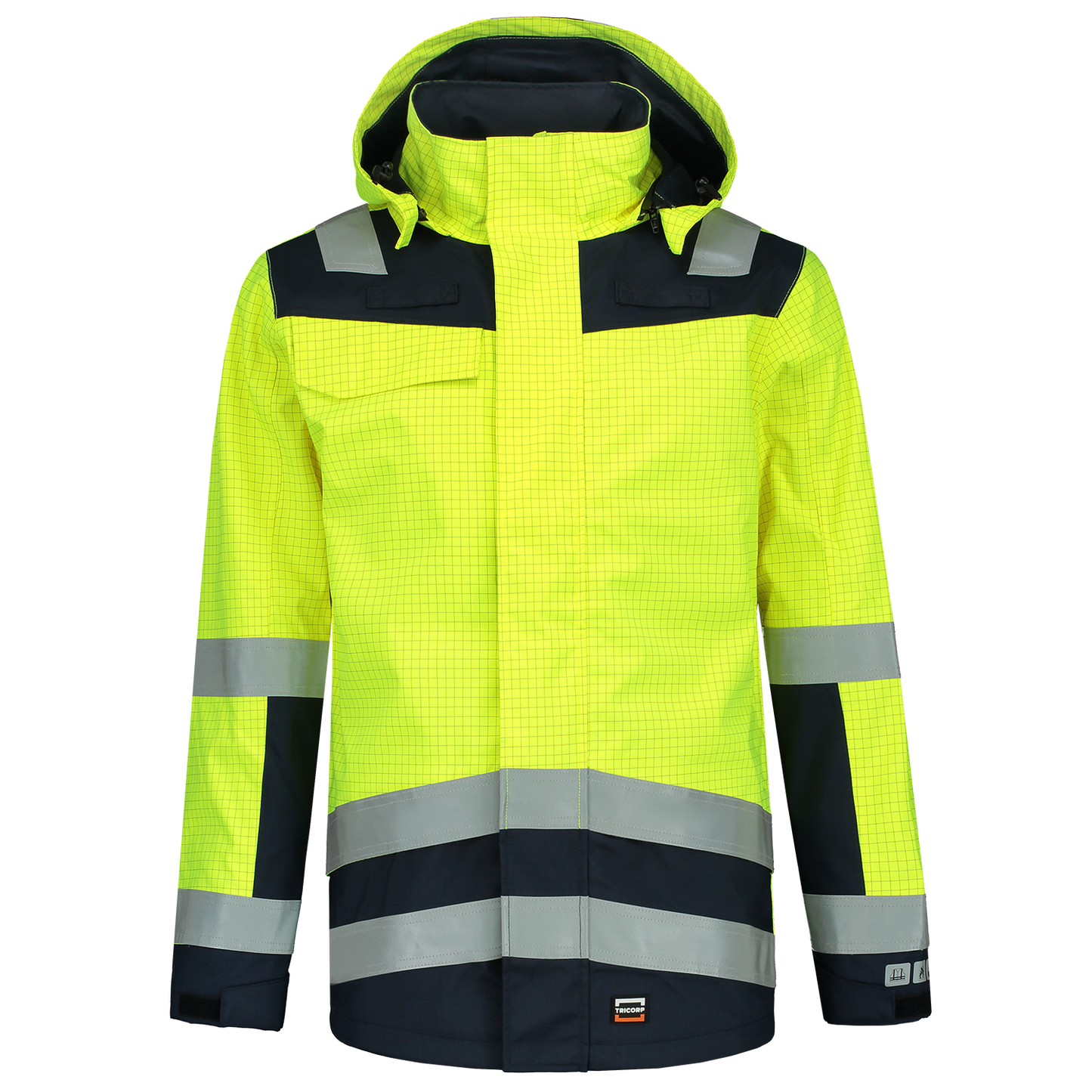 Tricorp Safety Jassen 403009 Multinorm fluo geel-inktblauw(fluoryellowink)