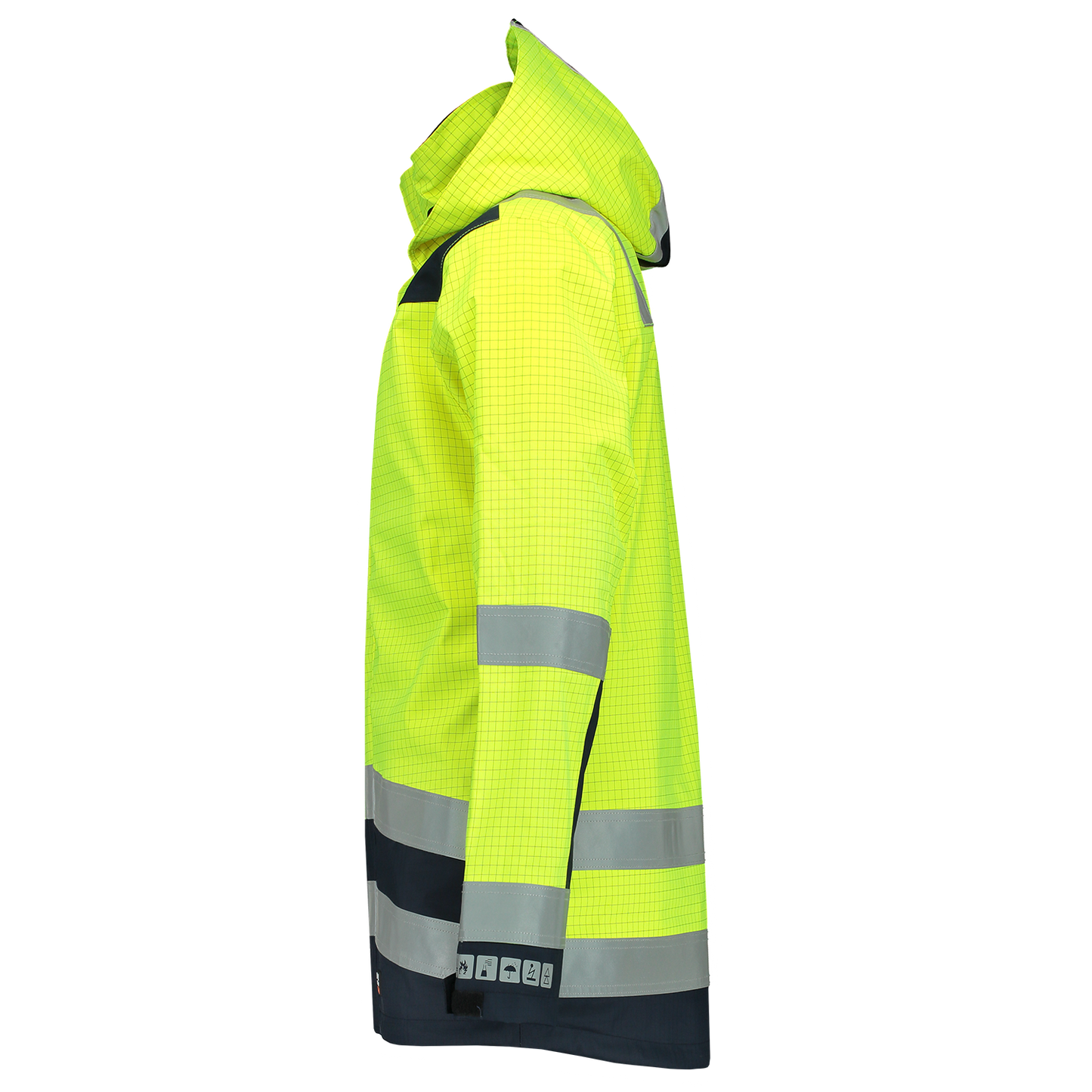 Tricorp Safety Jassen 403009 Multinorm fluo geel-inktblauw(fluoryellowink)