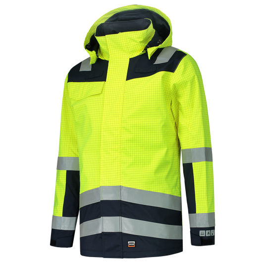 Tricorp Safety Jassen 403009 Multinorm fluo geel-inktblauw(fluoryellowink)