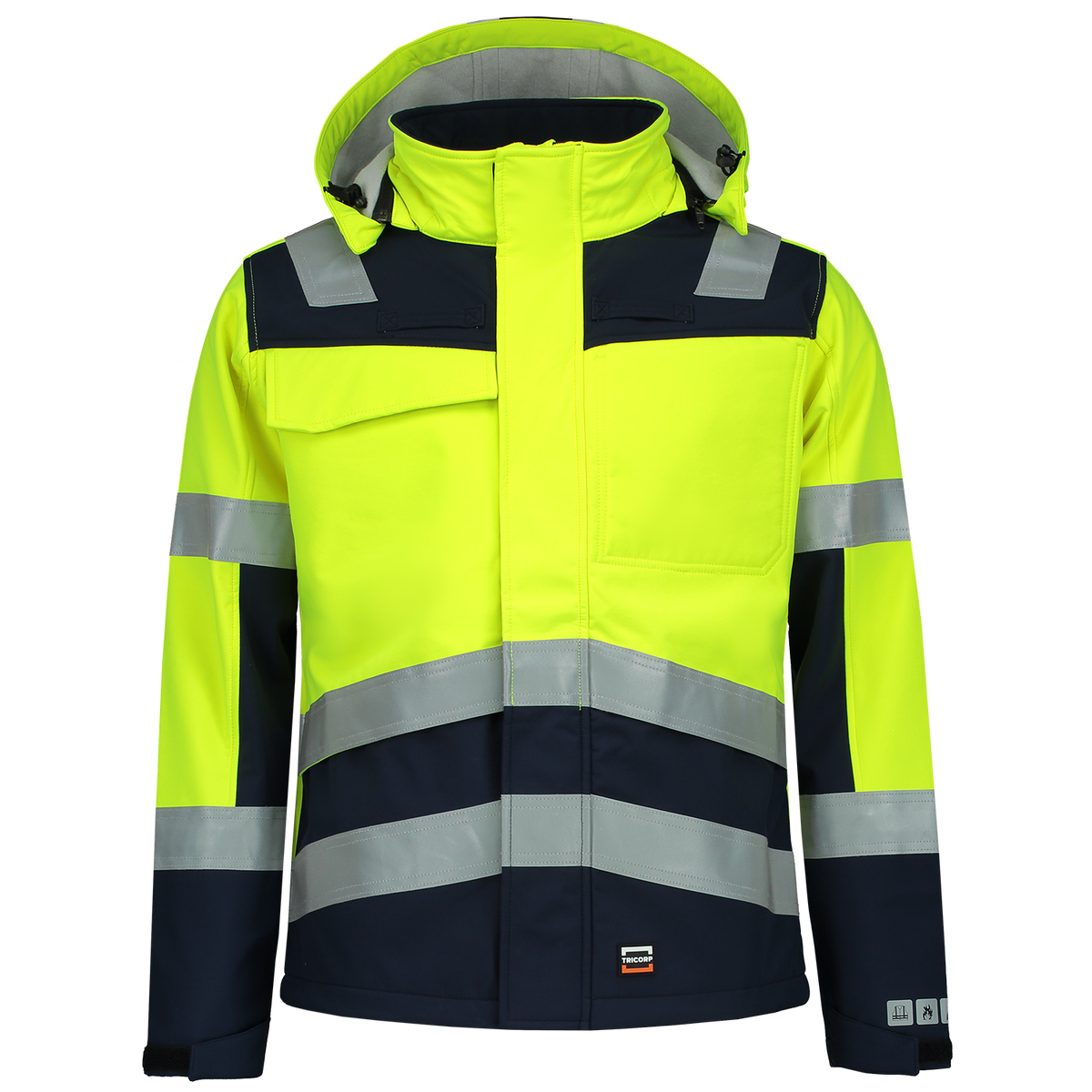 Tricorp Safety Multinorm Jassen 403011 Multinorm fluo geel-inktblauw(fluoryellowink)