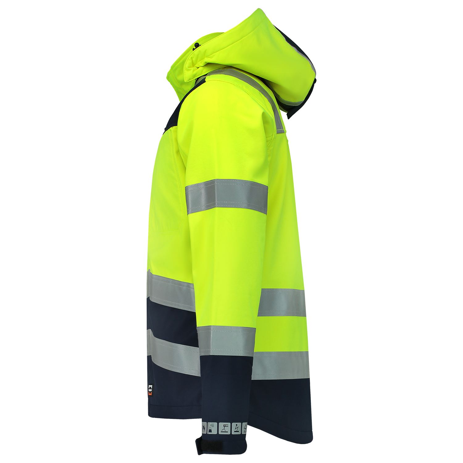 Tricorp Safety Jassen 403011 Multinorm fluo geel-inktblauw(fluoryellowink)