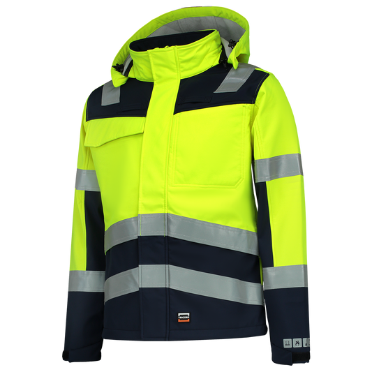 Tricorp Safety Jassen 403011 Multinorm fluo geel-inktblauw(fluoryellowink)