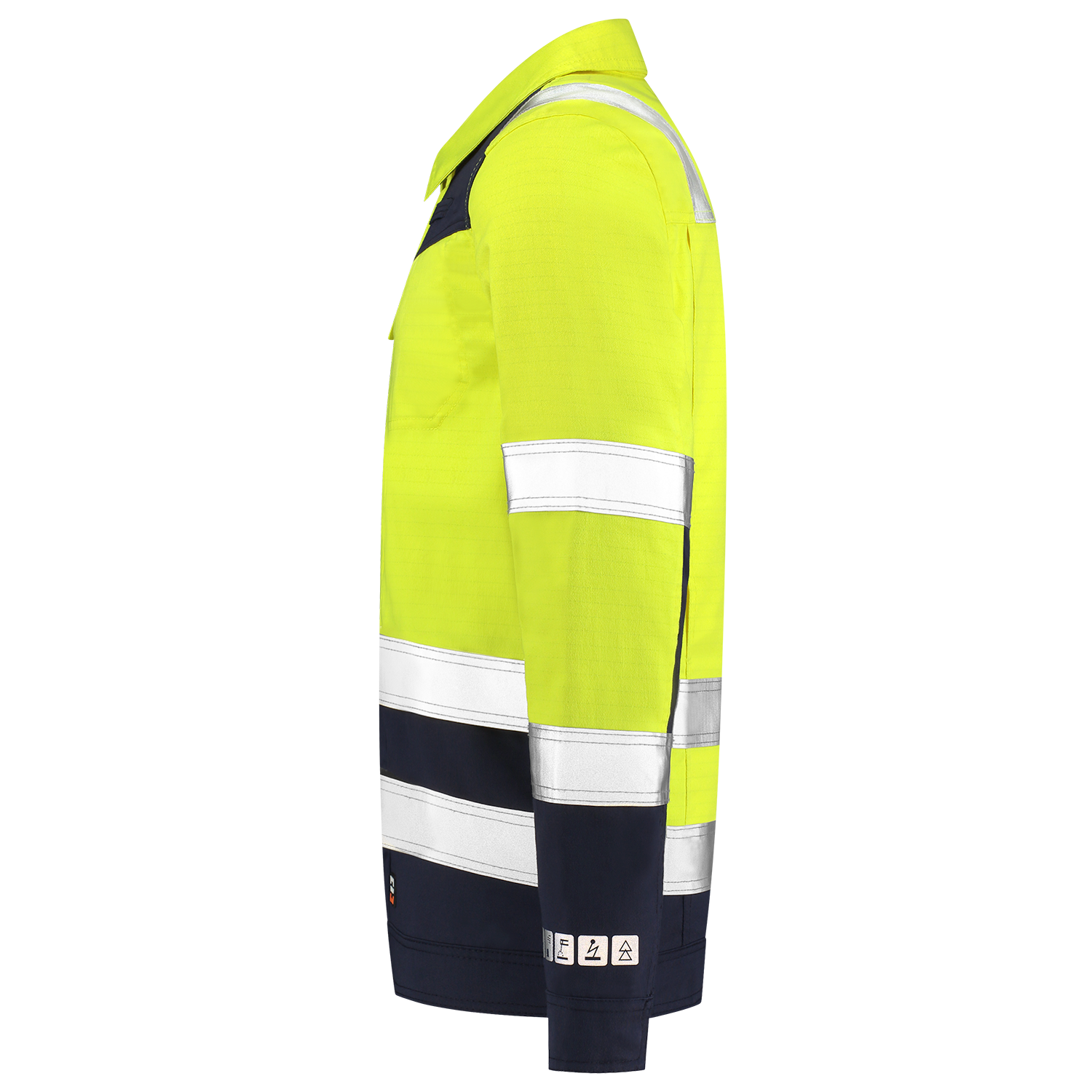 Tricorp Safety 60 Graden;Multinorm Jassen 403015 fluo geel-inktzwart(fluoryellowink)