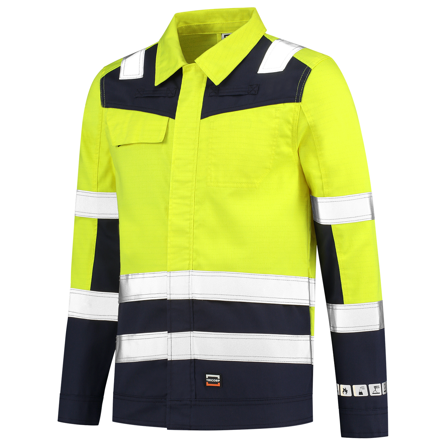 Tricorp Jassen 403015 fluo geel-inktzwart(fluoryellowink)