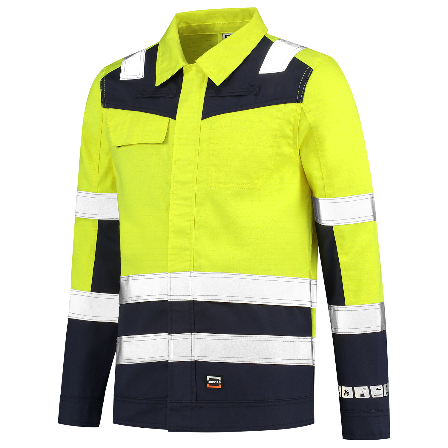 Tricorp Jassen 403015 fluo geel-inktzwart(fluoryellowink)