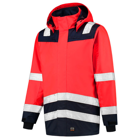 Tricorp Safety Jassen 403020 HiVis fluo rood-inktblauw(fluorredink)