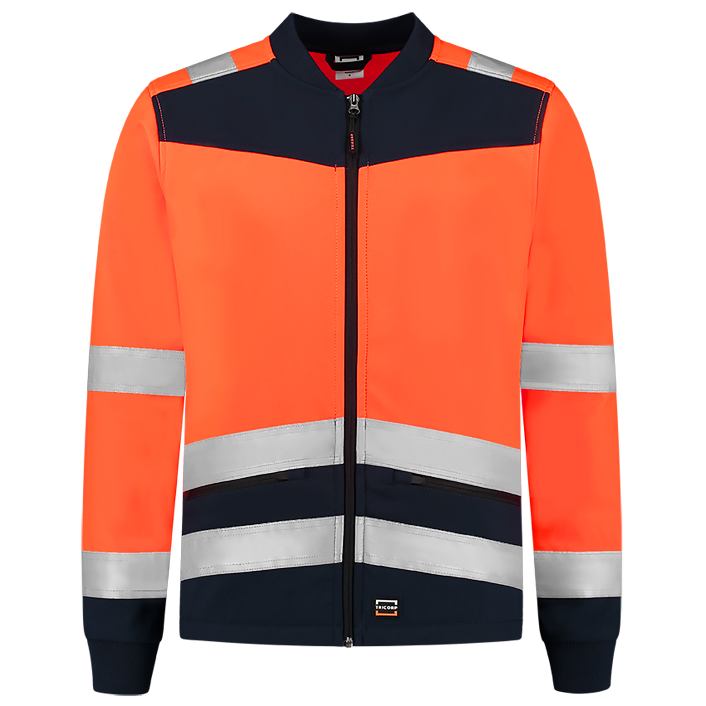 Tricorp Safety Jassen 403021 HiVis fluo oranje-inktblauw(fluororangeink)