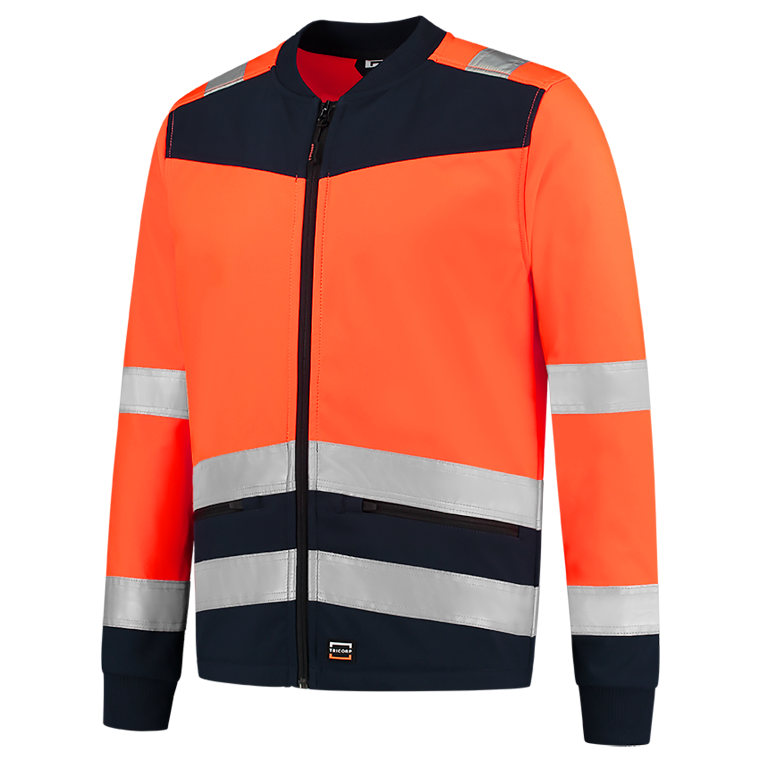 Tricorp Safety Jassen 403021 HiVis fluo oranje-inktblauw(fluororangeink)