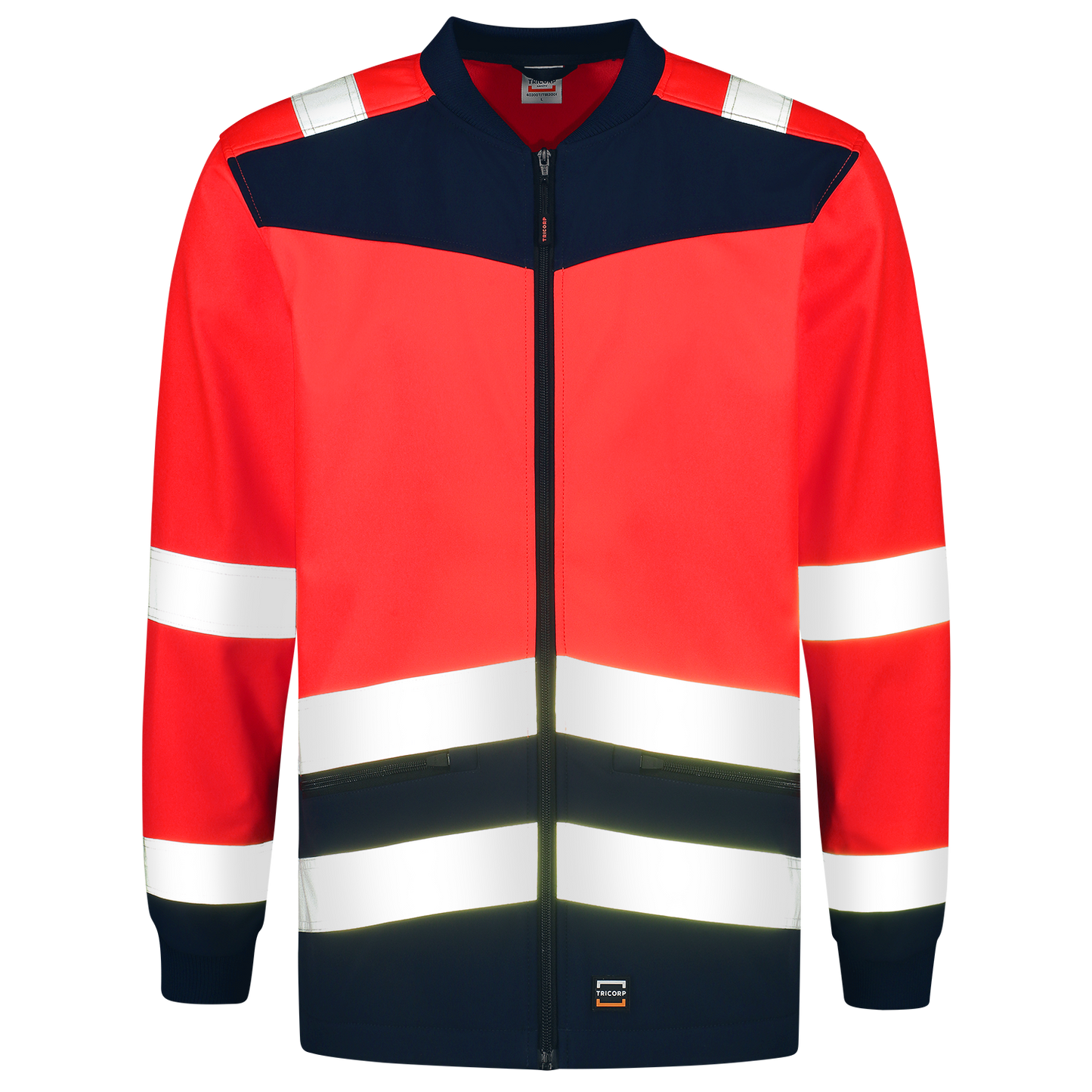Tricorp Safety Jassen 403021 HiVis fluo rood-inktblauw(fluorredink)