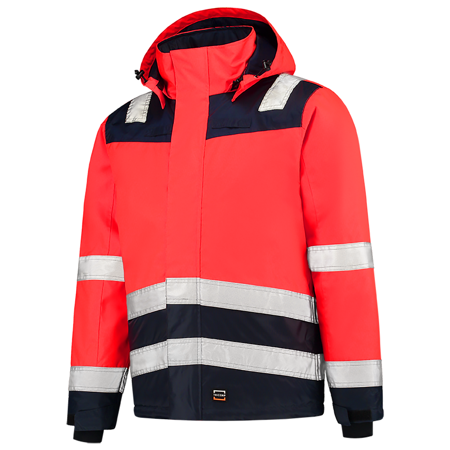 Tricorp Safety Jassen 403023 HiVis fluo rood-inktblauw(fluorredink)