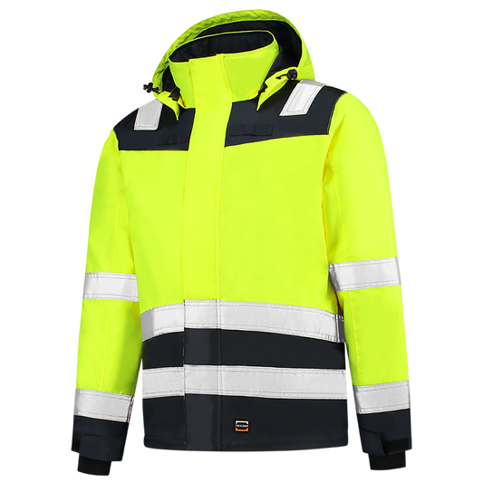 Tricorp Safety Jassen 403023 HiVis fluo geel-inktblauw(fluoryellowink)