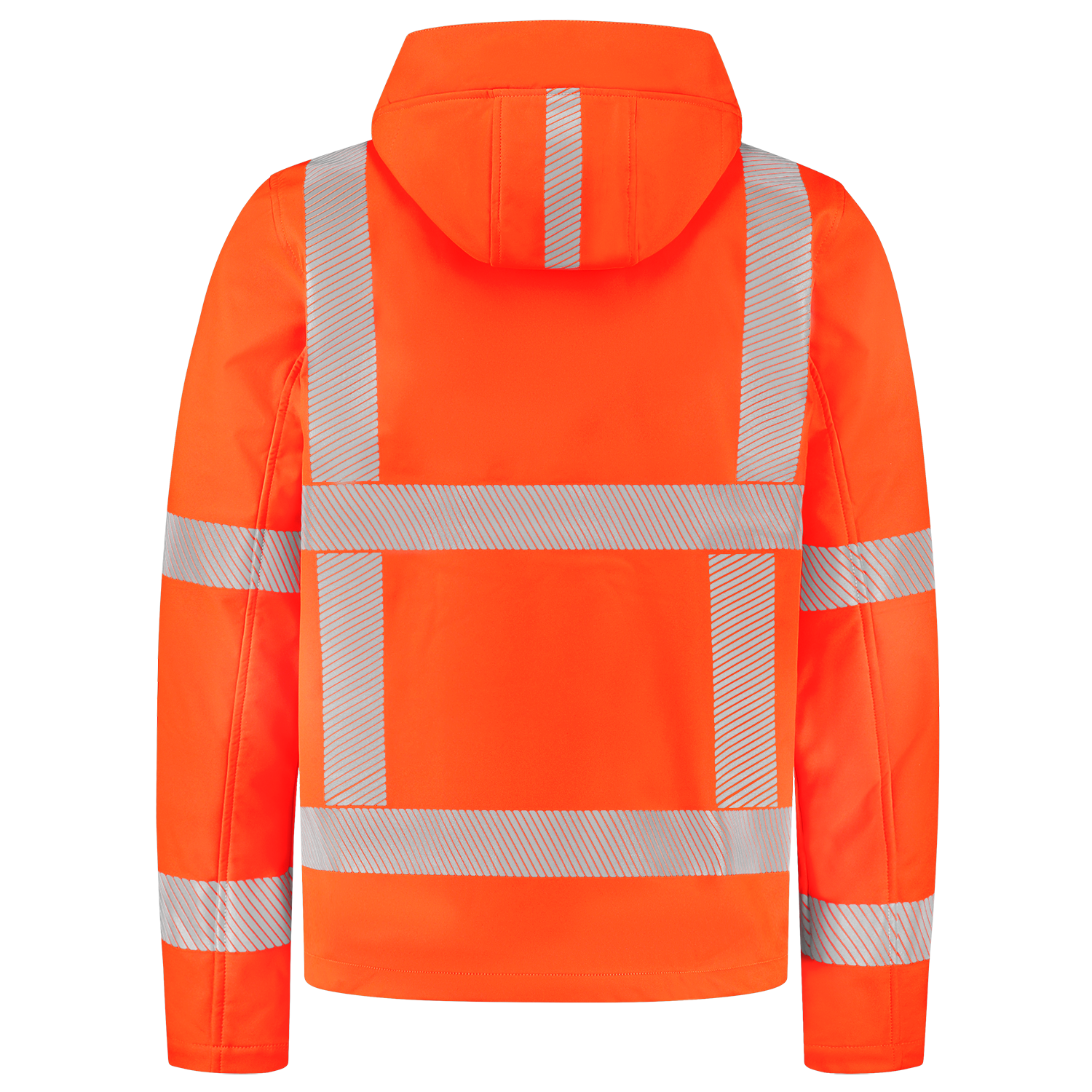 Tricorp Safety RWS Revisible Jassen 403701 softshell RWS unisex HiVis winddicht waterafstotend fluo oranje(fluororange)
