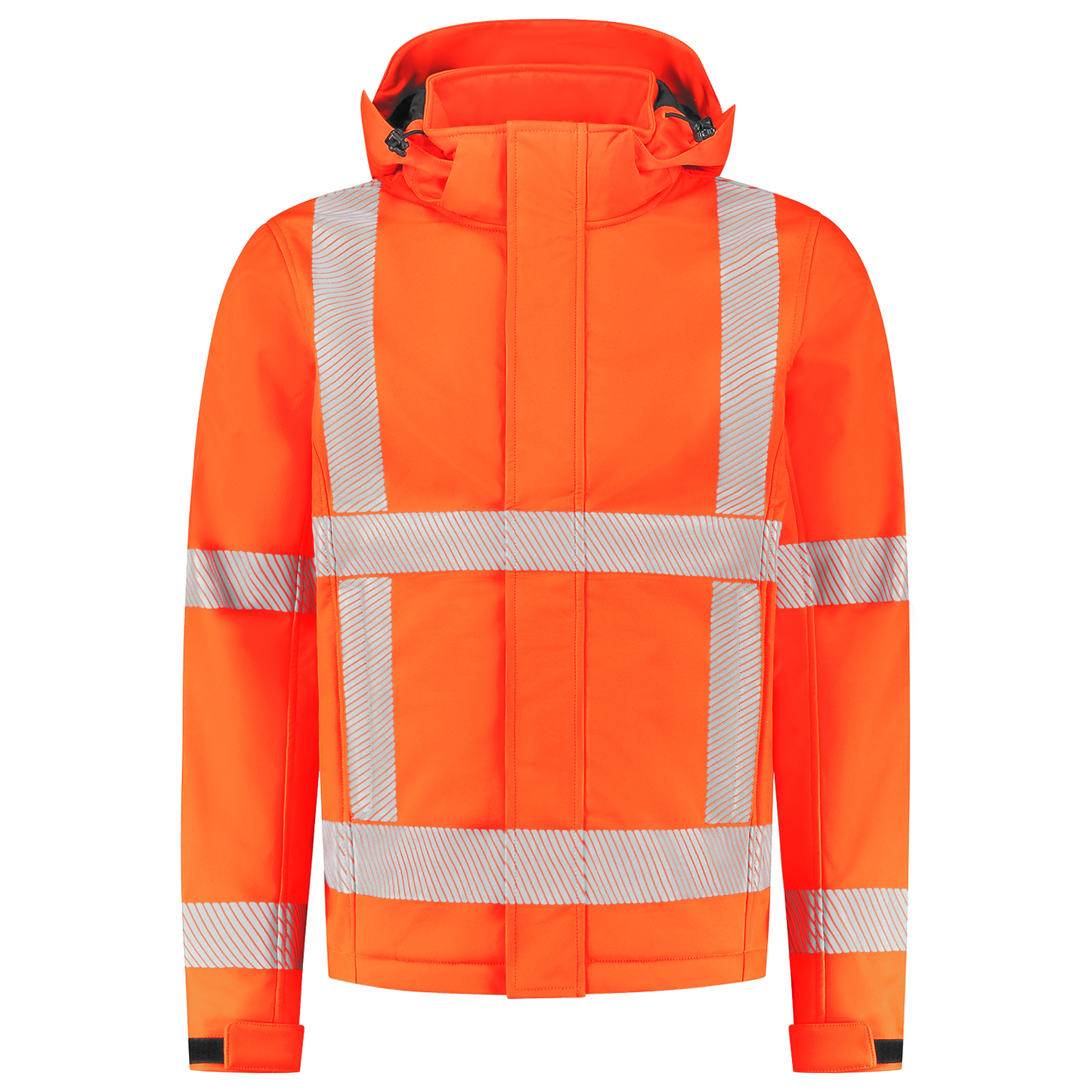 Tricorp Safety RWS Revisible Jassen 403701 softshell RWS unisex HiVis winddicht waterafstotend fluo oranje(fluororange)
