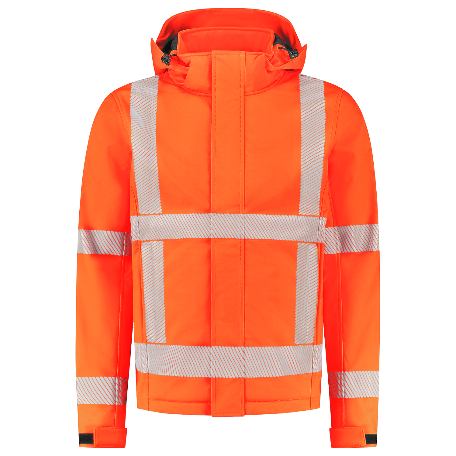 Tricorp Safety RWS Revisible Jassen 403701 softshell RWS unisex HiVis winddicht waterafstotend fluo oranje(fluororange)