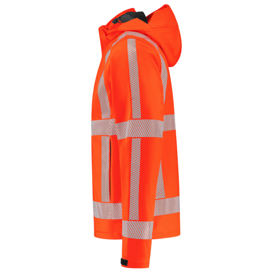 Tricorp Safety RWS Revisible Jassen 403701 softshell RWS unisex HiVis winddicht waterafstotend fluo oranje(fluororange)