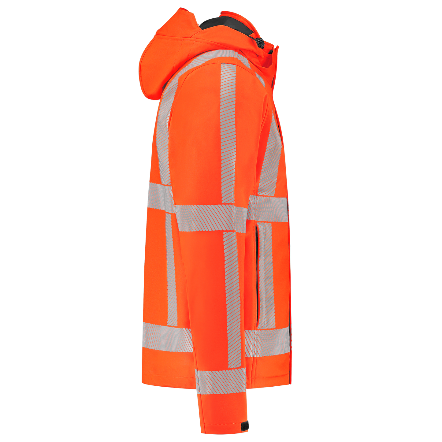 Tricorp Safety RWS Revisible Jassen 403701 softshell RWS unisex HiVis winddicht waterafstotend fluo oranje(fluororange)