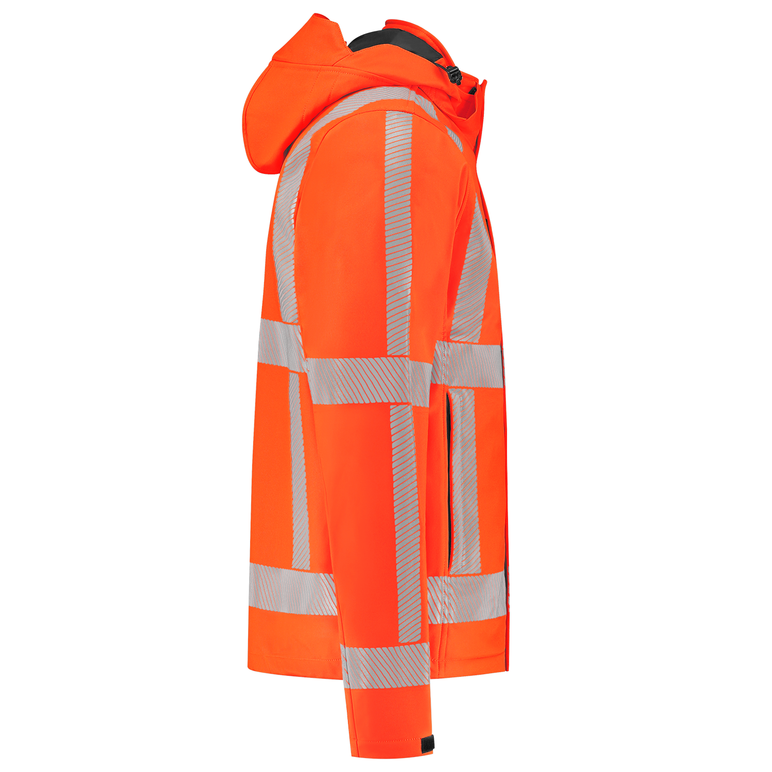 Tricorp Safety RWS Revisible Jassen 403701 softshell RWS unisex HiVis winddicht waterafstotend fluo oranje(fluororange)