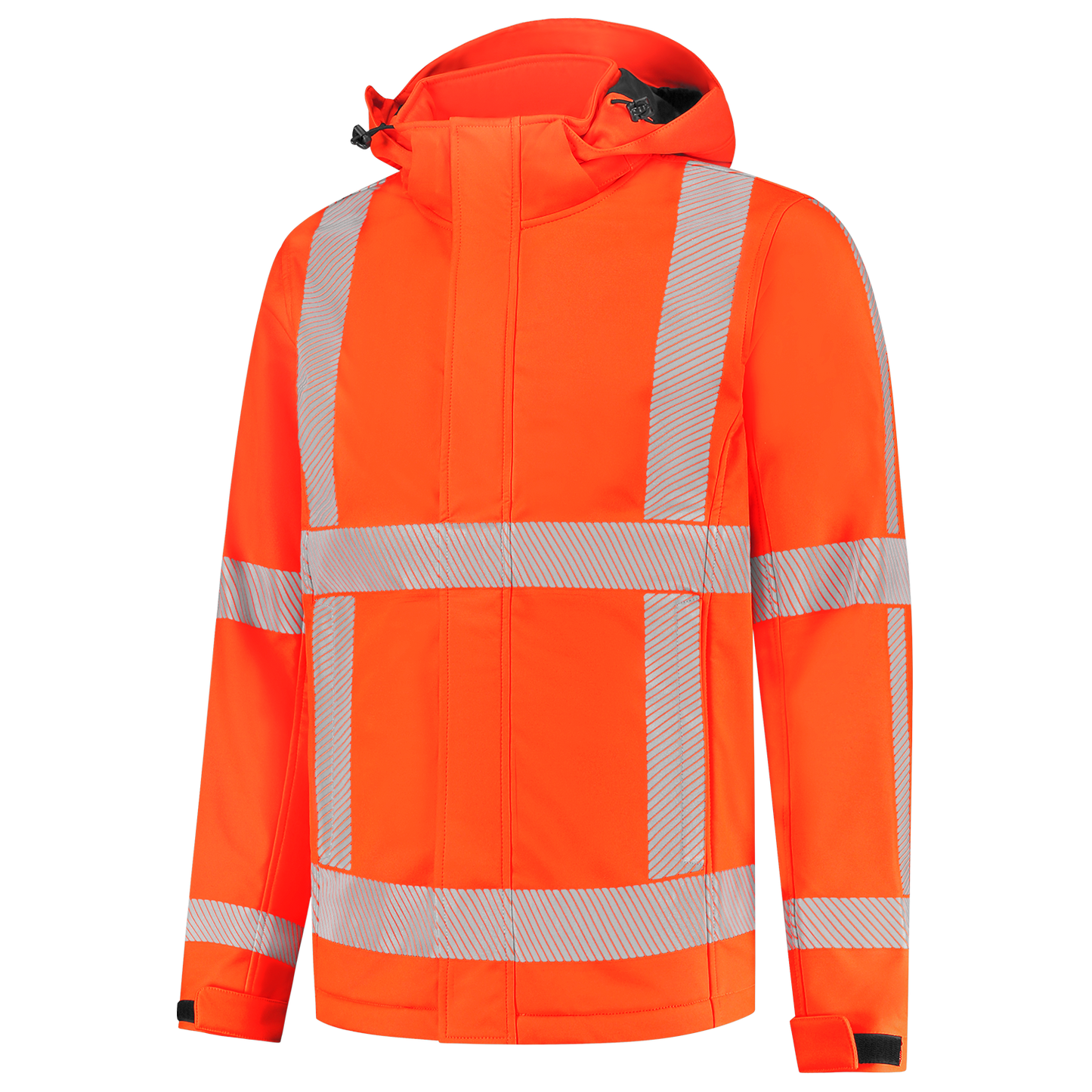 Tricorp Safety RWS Revisible Jassen 403701 softshell RWS unisex HiVis winddicht waterafstotend fluo oranje(fluororange)