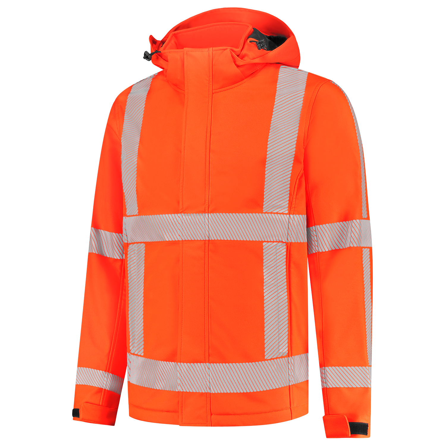 Tricorp Safety RWS Revisible Jassen 403701 softshell RWS unisex HiVis winddicht waterafstotend fluo oranje(fluororange)