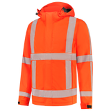 Tricorp Safety RWS Revisible Jassen 403701 softshell RWS unisex HiVis winddicht waterafstotend fluo oranje(fluororange)