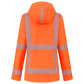 Tricorp Safety RWS Revisible Jassen 403702 softshell RWS dames HiVis winddicht waterafstotend fluo oranje(fluororange)