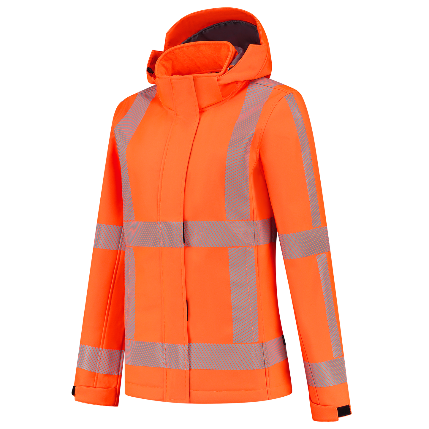 Tricorp Safety RWS Revisible Jassen 403702 softshell RWS dames HiVis winddicht waterafstotend fluo oranje(fluororange)