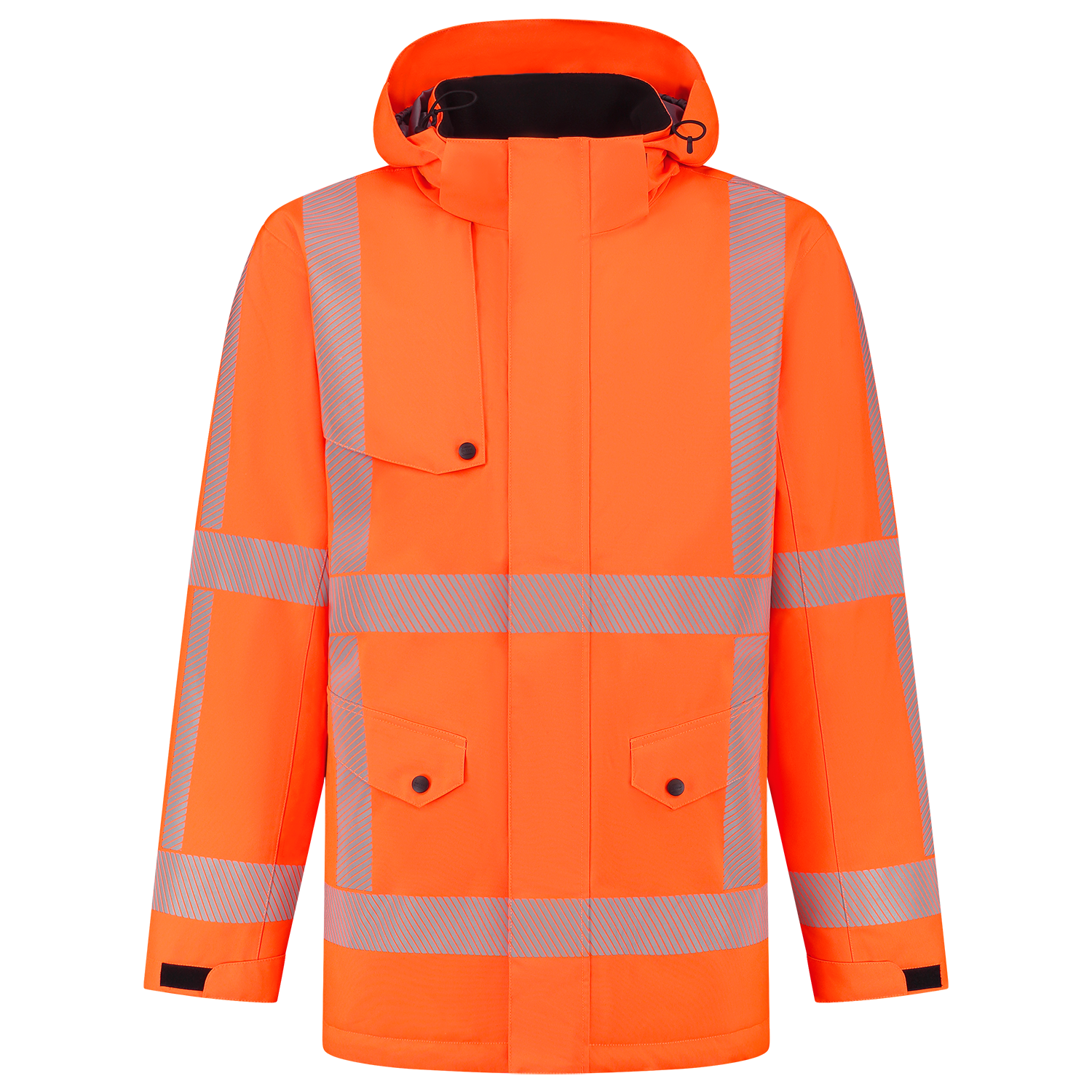 Tricorp Safety RWS Revisible Jassen 403703 parka RWS HiVis winddicht waterdicht fluo oranje(fluororange)