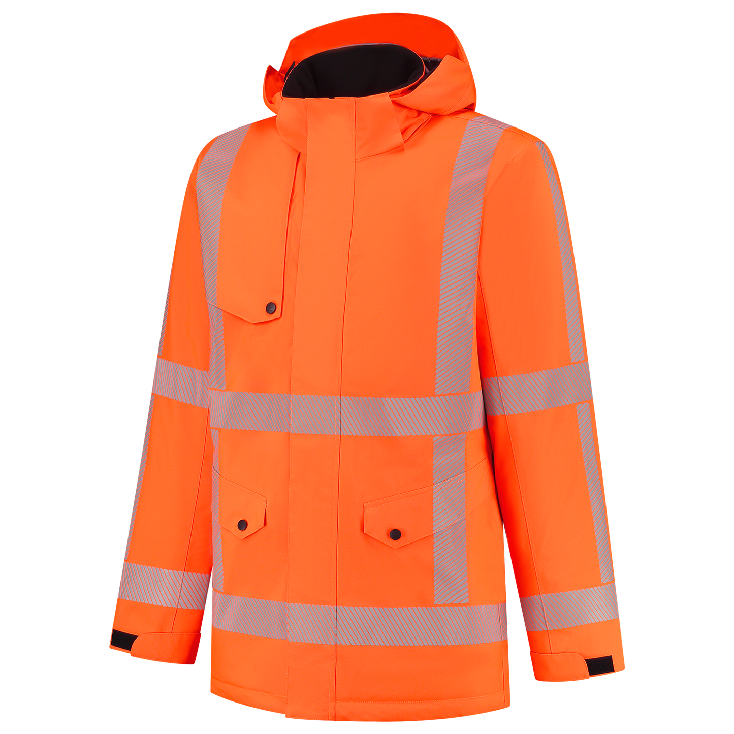 Tricorp Revisible Jassen 403703 parka RWS HiVis winddicht waterdicht fluo oranje(fluororange)