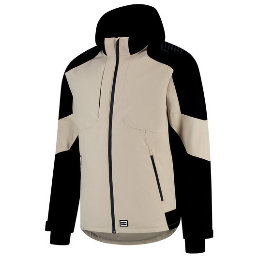 Tricorp Workwear Unicolor Redefined Winterjas 406101 Ripstop zand-zwart(sandblack)
