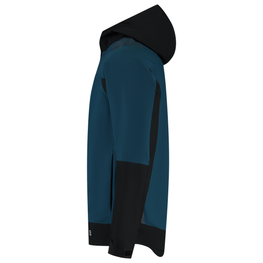Tricorp Workwear Unicolor Redefined Regenjas 406102 Techshell teal-zwart(tealblack)