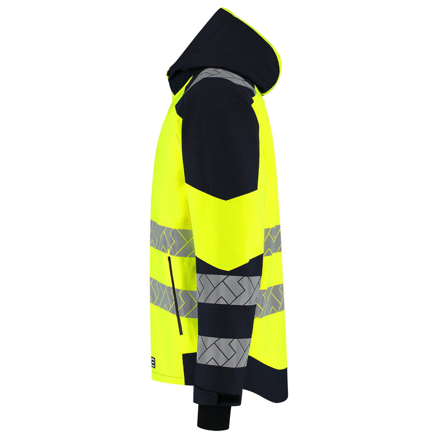 Tricorp Workwear High Vis Redefined Winterjas 406107 Ripstop HiVis fluo geel-inktblauw(fluoryellowink)