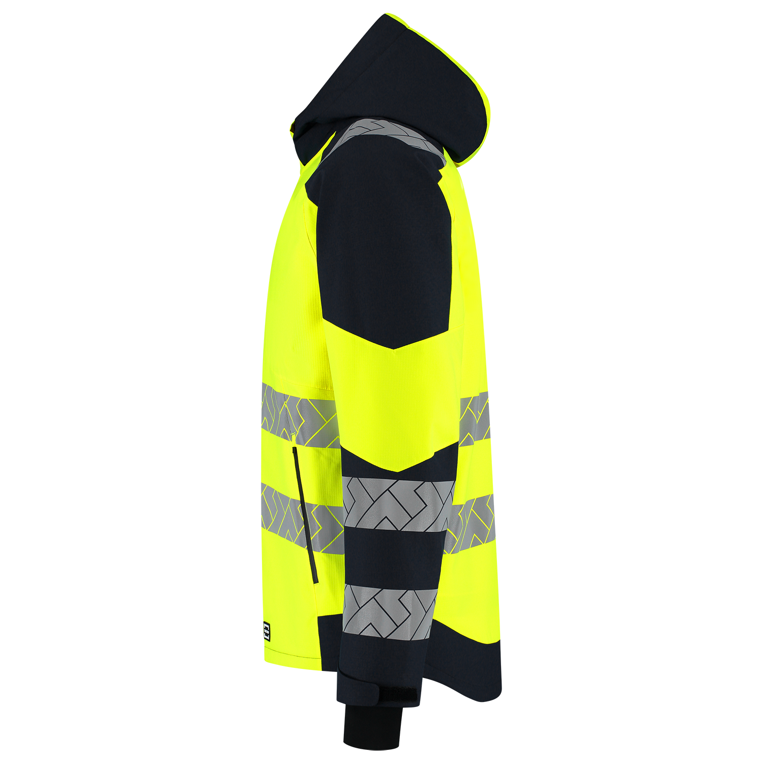 Tricorp Workwear High Vis Redefined Winterjas 406107 Ripstop HiVis fluo geel-inktblauw(fluoryellowink)