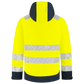 Tricorp Workwear High Vis Redefined Regenjas 406108 Techshell HiVis fluo geel-inktblauw(fluoryellowink)