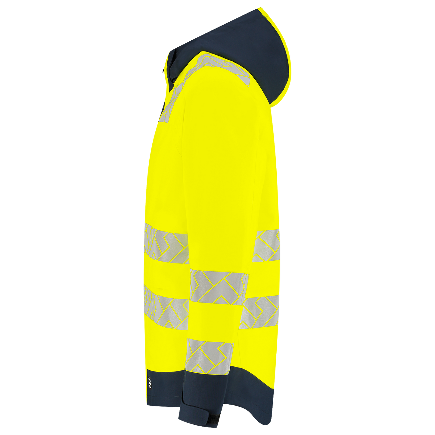 Tricorp Workwear High Vis Redefined Regenjas 406108 Techshell HiVis fluo geel-inktblauw(fluoryellowink)