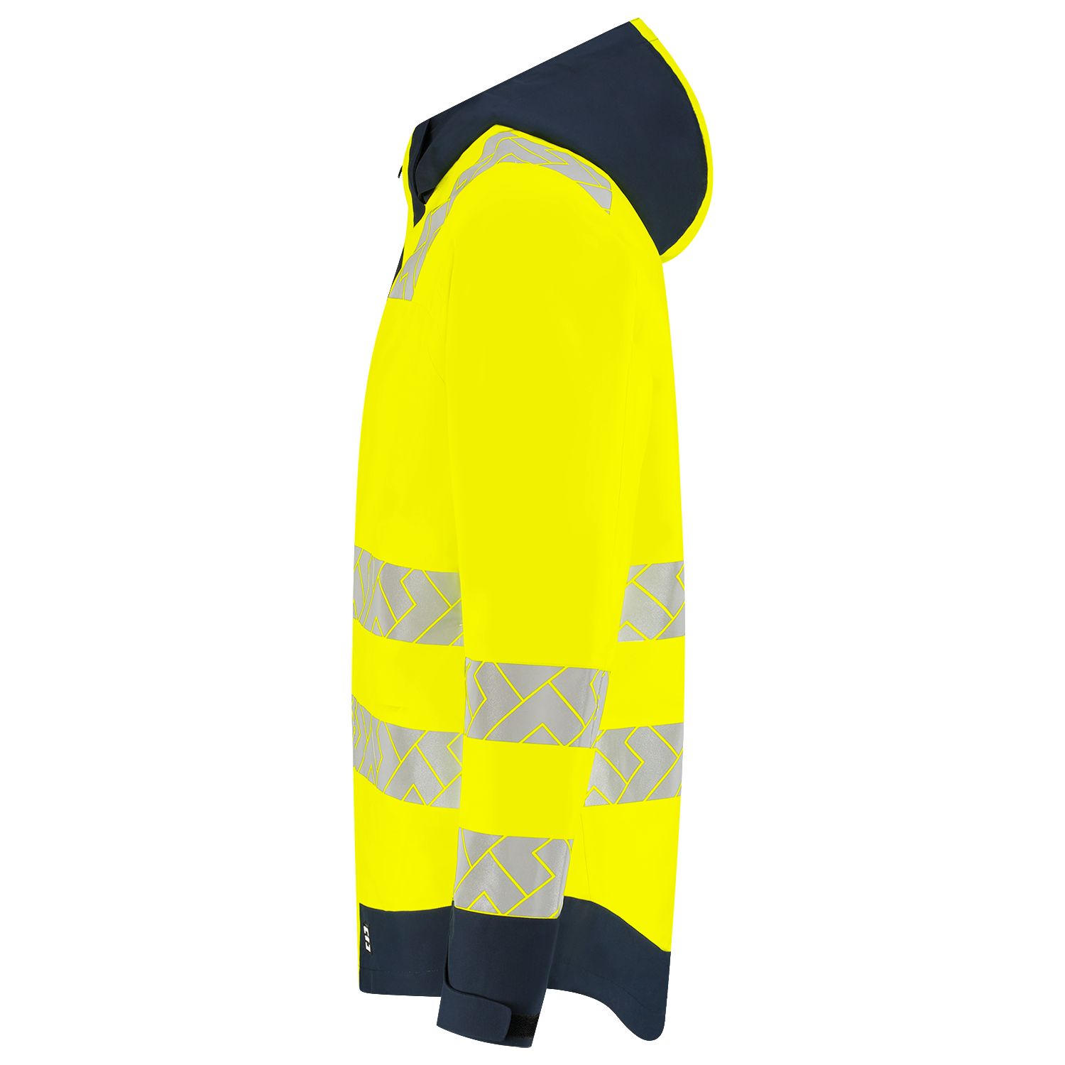 Tricorp Workwear High Vis Redefined Regenjas 406108 Techshell HiVis fluo geel-inktblauw(fluoryellowink)