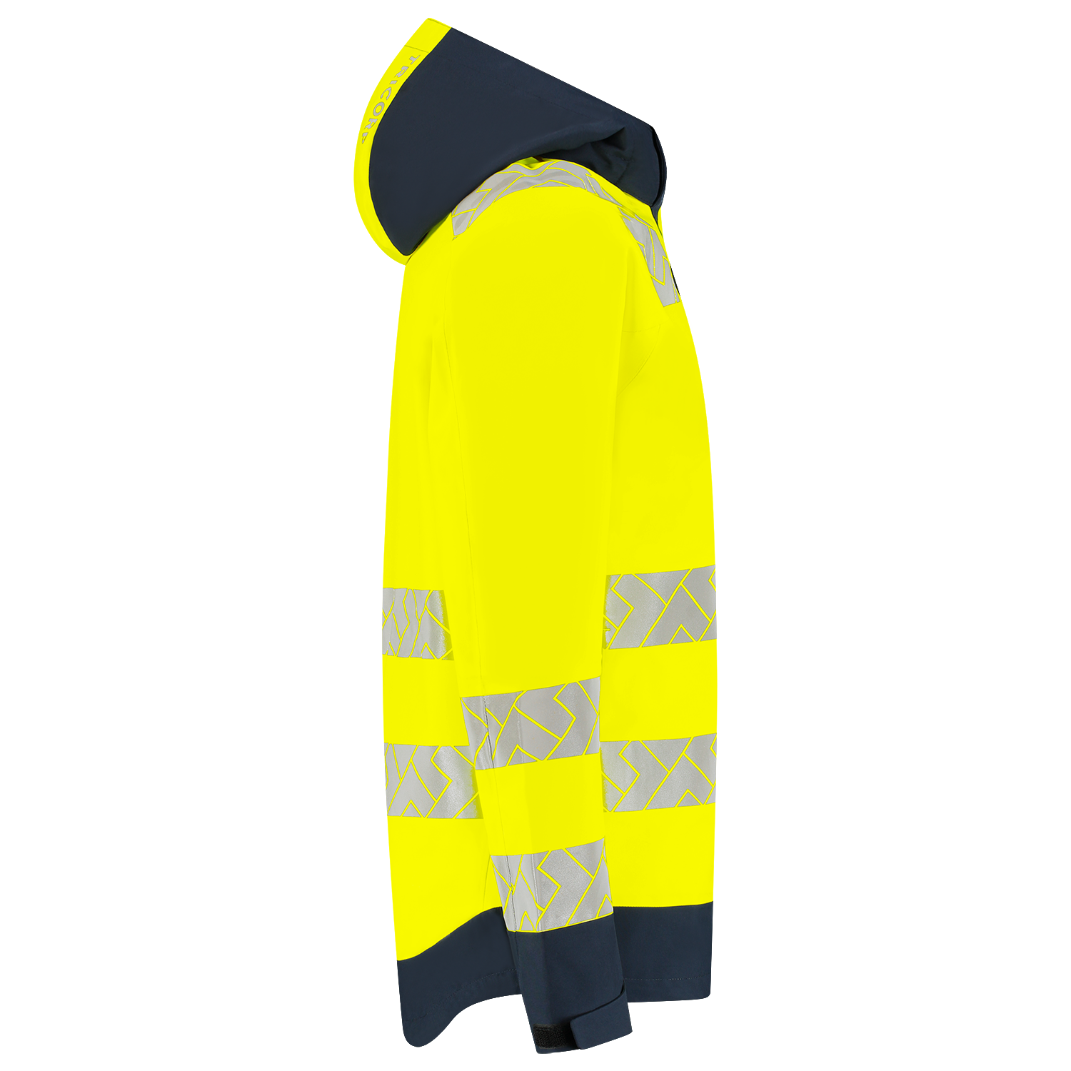 Tricorp Workwear High Vis Redefined Regenjas 406108 Techshell HiVis fluo geel-inktblauw(fluoryellowink)