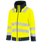 Tricorp Workwear High Vis Redefined Regenjas 406108 Techshell HiVis fluo geel-inktblauw(fluoryellowink)