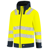 Tricorp Workwear High Vis Redefined Regenjas 406108 Techshell HiVis fluo geel-inktblauw(fluoryellowink)