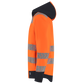 Tricorp Workwear High Vis Redefined Regenjas 406108 Techshell HiVis fluo oranje-inktblauw(fluororangeink)