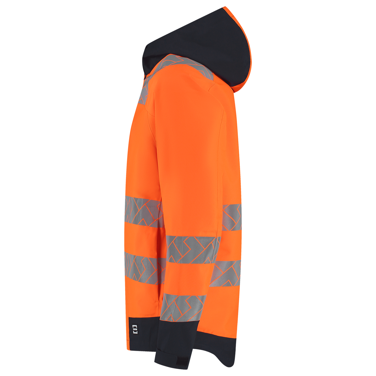 Tricorp Workwear High Vis Redefined Regenjas 406108 Techshell HiVis fluo oranje-inktblauw(fluororangeink)