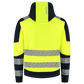 Tricorp Workwear High Vis Redefined Jassen 406109 Softshell Capuchon HiVis fluo geel-inktblauw(fluoryellowink)