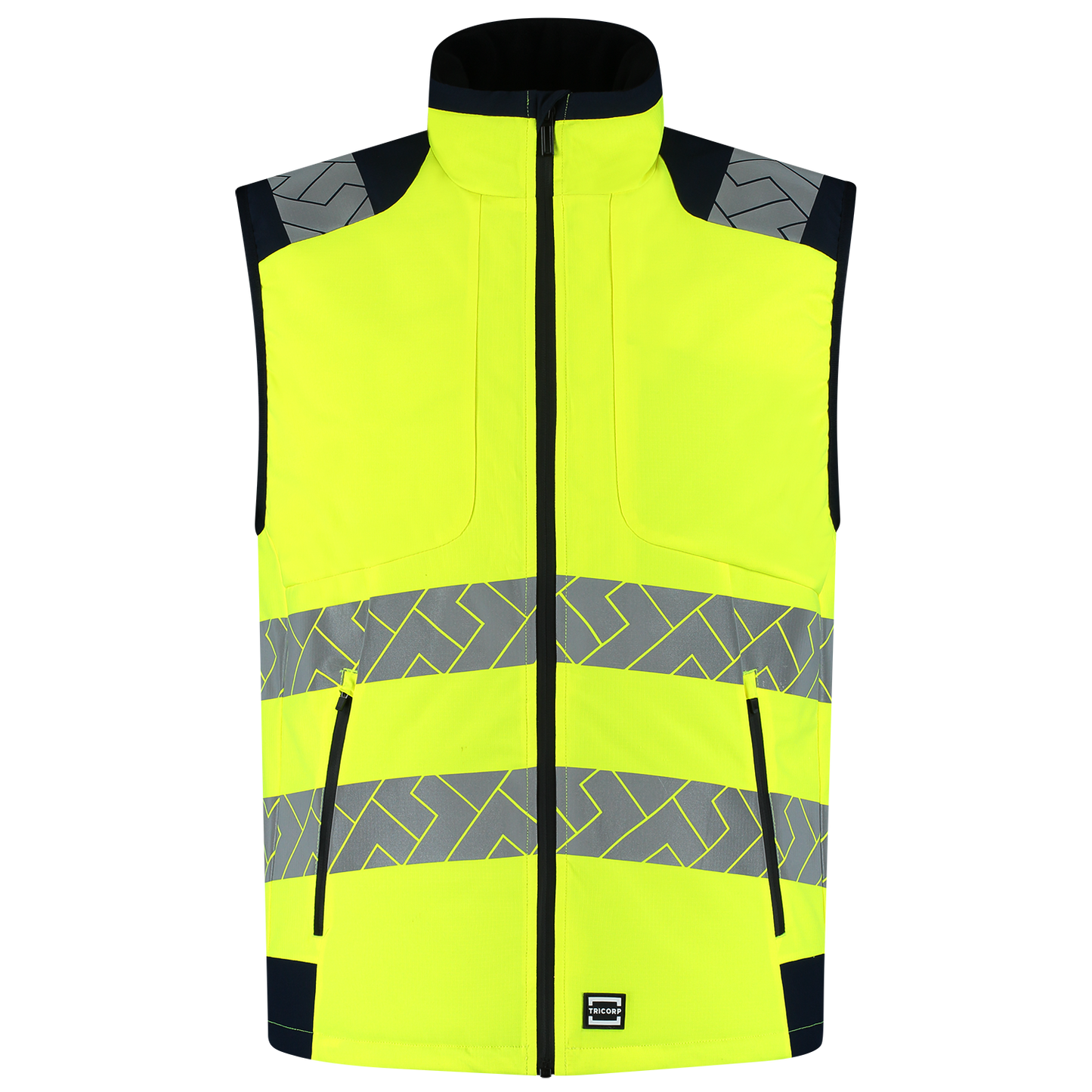 Tricorp Workwear High Vis Redefined Bodywarmers 406110 HiVis fluo geel-inktblauw(fluoryellowink)