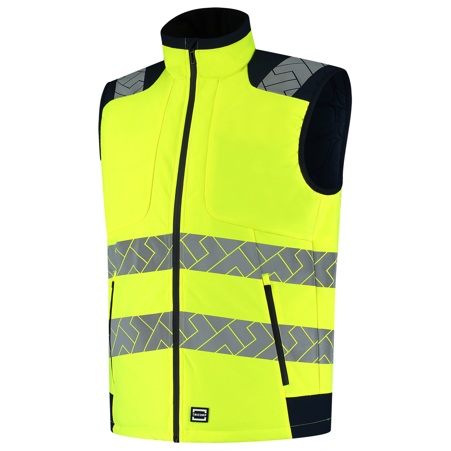 Tricorp Workwear High Vis Redefined Bodywarmers 406110 HiVis fluo geel-inktblauw(fluoryellowink)